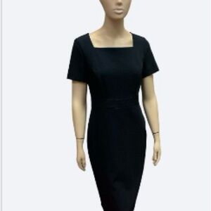 Brooks Brothers Elegant Navy Blue Dress